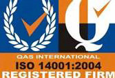 ISO 14001 accredited