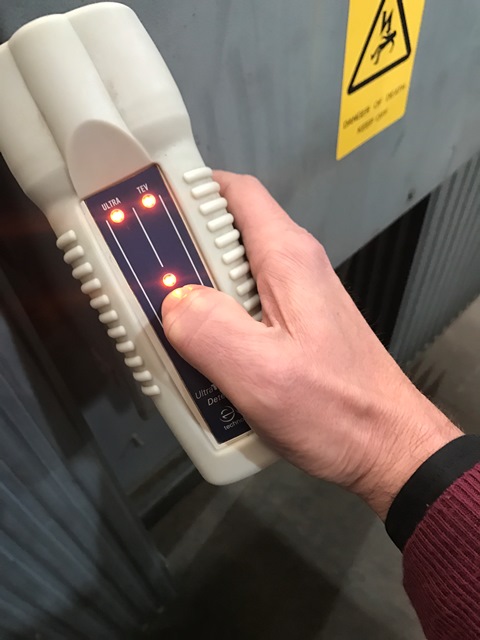 Transient Earth Voltage (TEV) testing